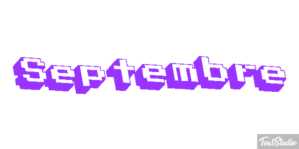 Septembre Текстовый эффект