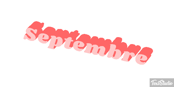 Septembre Текстовый эффект