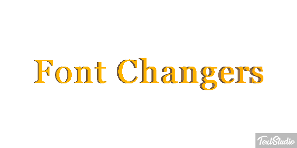 Font Changers Text effect