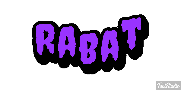 Rabat Tekst effect