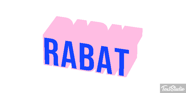 Rabat Tekst effect