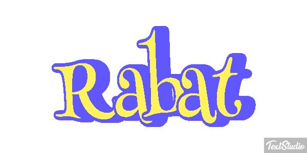 Rabat Tekst effect
