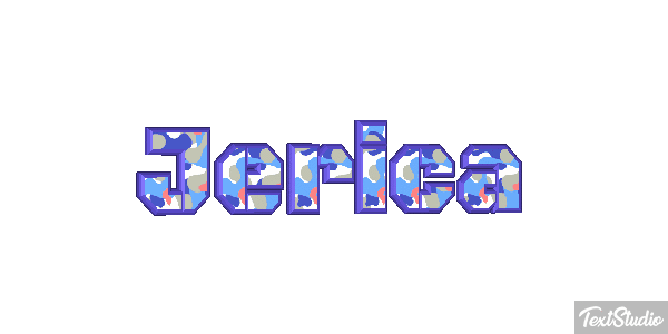 Jerica Tekst effect
