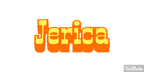 Jerica Tekst effect