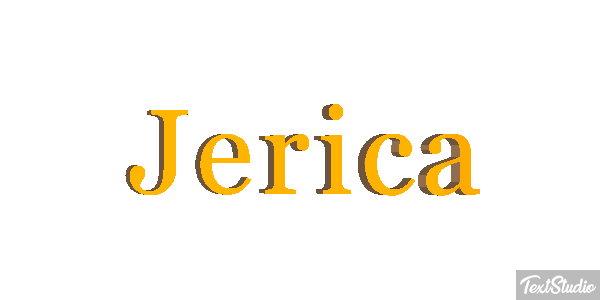 Jerica Tekst effect