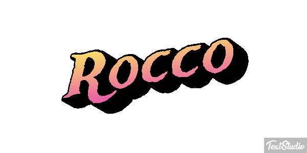 Rocco Effetto testo