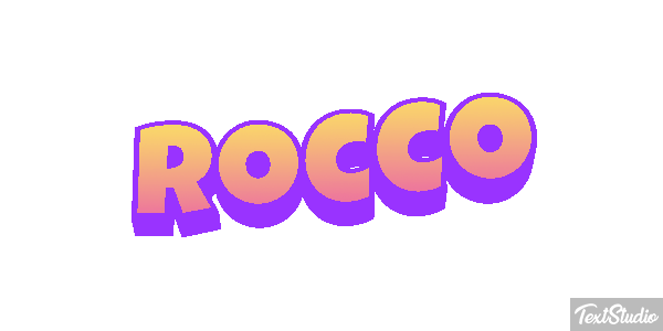 Rocco Effetto testo