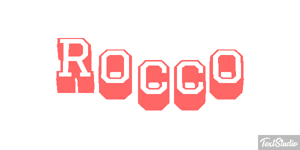 Rocco Effetto testo