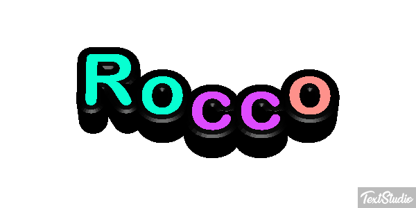 Rocco Effetto testo