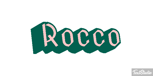 Rocco Effetto testo