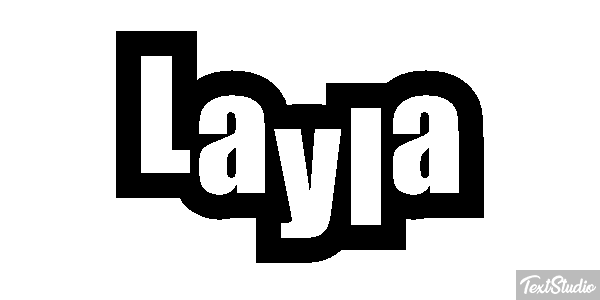 Layla Tekst effect