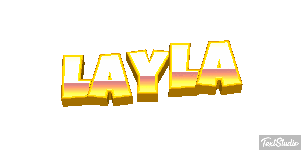 Layla Tekst effect
