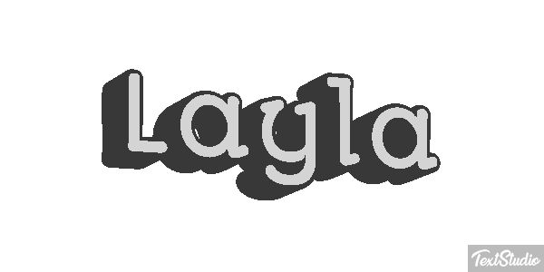 Layla Tekst effect