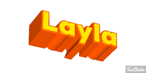Layla Tekst effect