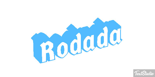 Rodada Текстовый эффект