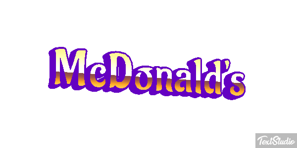 McDonald's Efeito do texto
