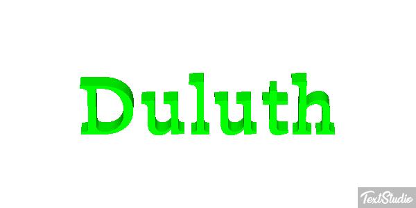 Duluth Efecto de texto