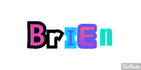 Brien Text effect