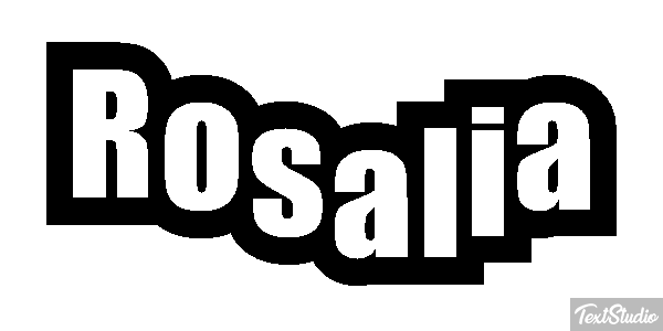 Rosalía Effet de texte