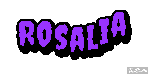 Rosalía Effet de texte