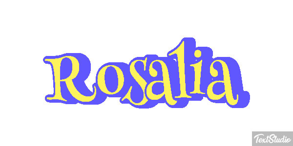 Rosalía Effet de texte