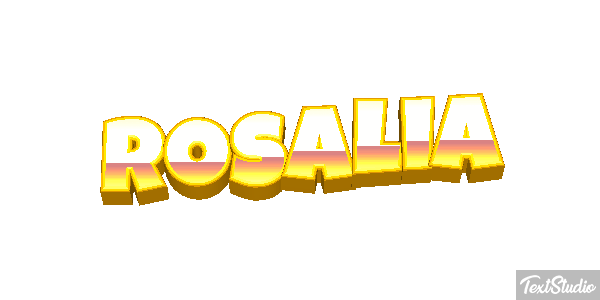 Rosalía Effet de texte