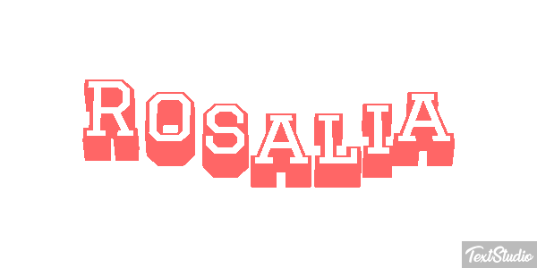 Rosalía Effet de texte