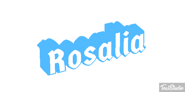 Rosalía Effet de texte
