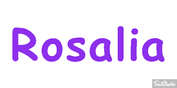 Rosalía Effet de texte