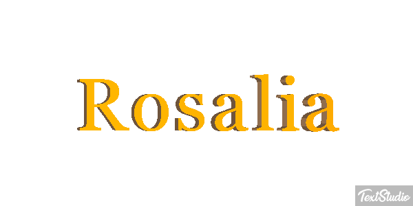 Rosalía Effet de texte