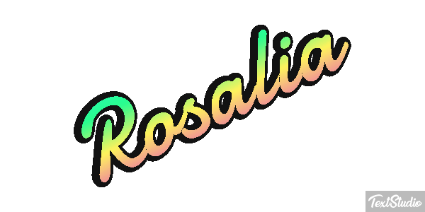 Rosalía Effet de texte