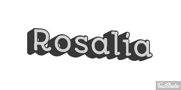 Rosalía Effet de texte
