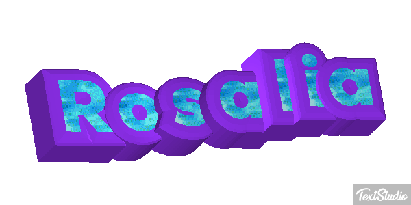 Rosalía Effet de texte