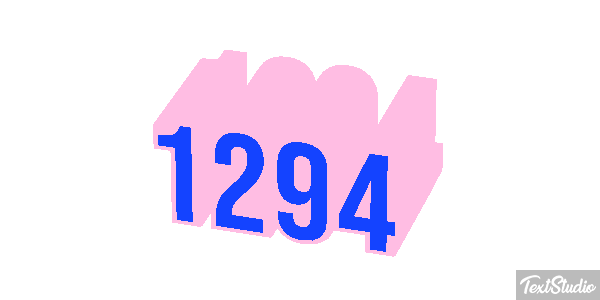 1294 Text effect