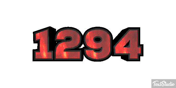 1294 Text effect