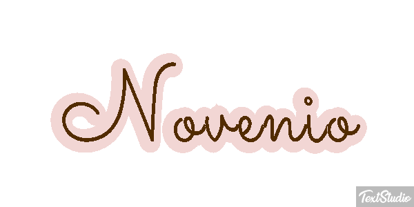 Novenio Effetto testo