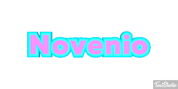 Novenio Effetto testo