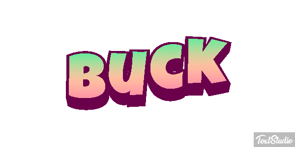 Buck Text effect