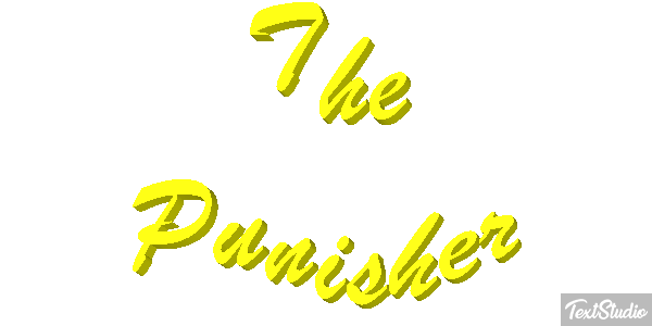 The Punisher Effetto testo