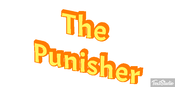 The Punisher Effetto testo