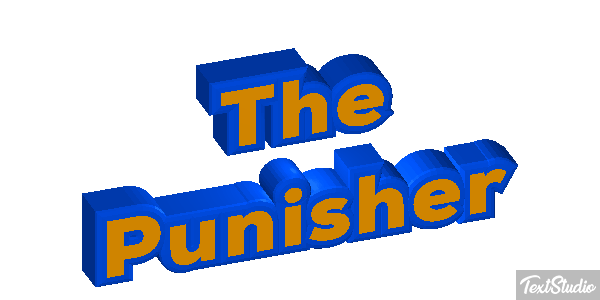 The Punisher Effetto testo