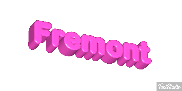 Fremont Effetto testo