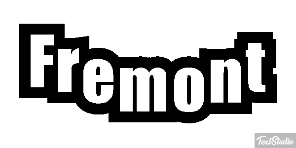 Fremont Effetto testo