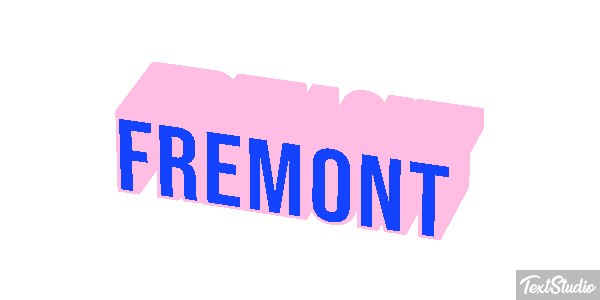 Fremont Effetto testo