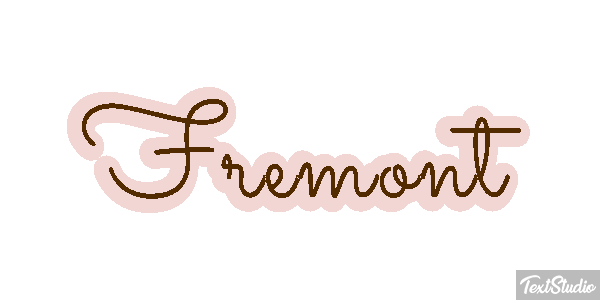 Fremont Effetto testo
