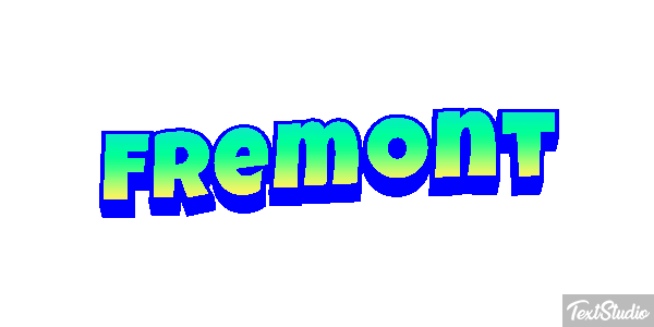 Fremont Effetto testo