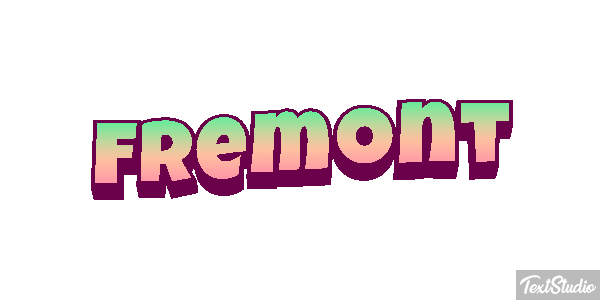 Fremont Effetto testo