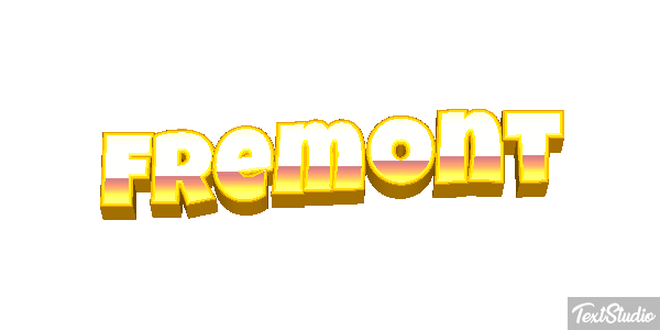 Fremont Effetto testo