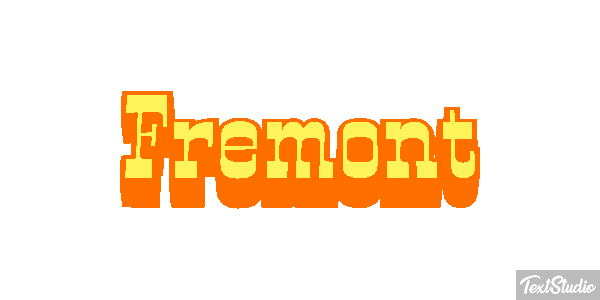 Fremont Effetto testo