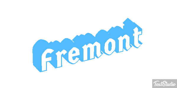Fremont Effetto testo